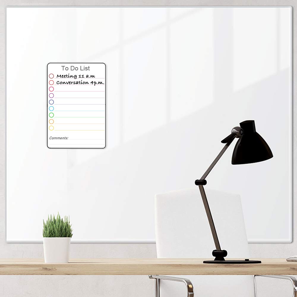 Magnetic Dry Erase To-Do List For Fridge - Reusable Whiteboard Organizer For Kitchen & Home