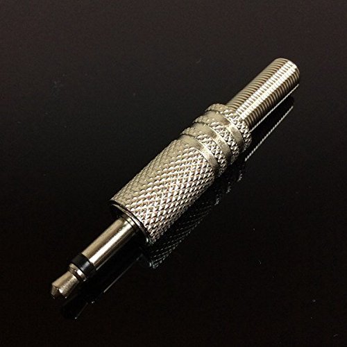 Conector de audio Jack 3.5mm TS Mono macho 5 unidades miniatura 1