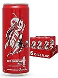 STING Energy Drink Red Ginseng Strawberry, Nuoc Tang Luc Sting 320ML, Fitness, Focus & Performance Drink, 10.8 Fl Oz (Pack of 6)