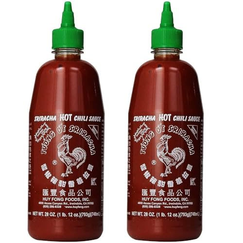 Huy Fong Sriracha, Hot Chili Sauce,...