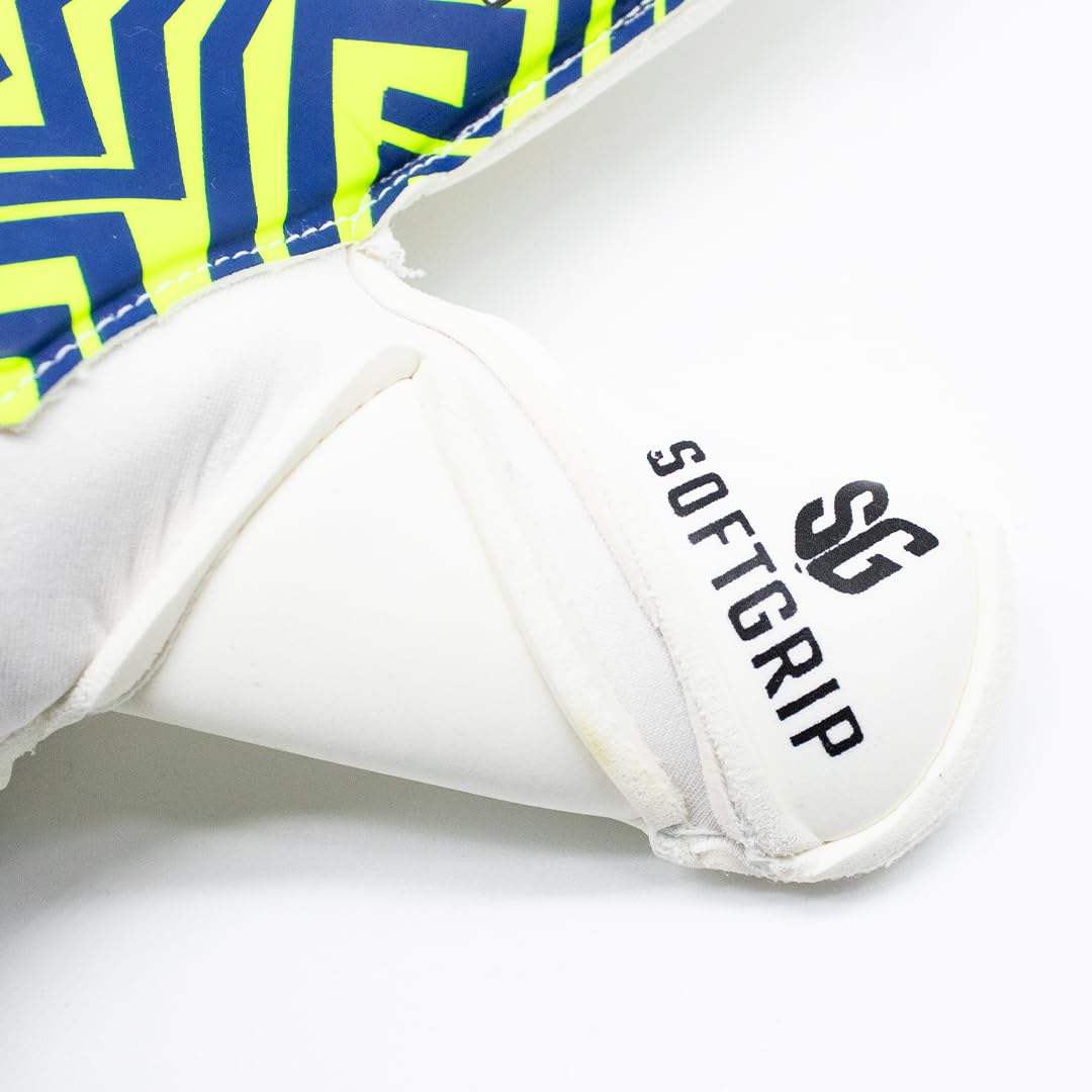 GK Saver Guanti da Portiere Protech Super Black Professionali Guanti da