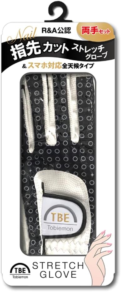 Leader Media Techno 4573424241008 TOBIEMON Women's Stretch Gloves S Size, Adjustable, Other