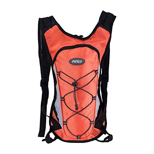 Pinty Hydration Backpack Pack with 2L Water Bladder for One Day Outdoor Climbing, Hiking, Cycling