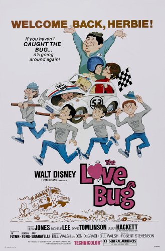 Amazon.com: The Love Bug Movie Poster (27 x 40 Inches - 69cm x