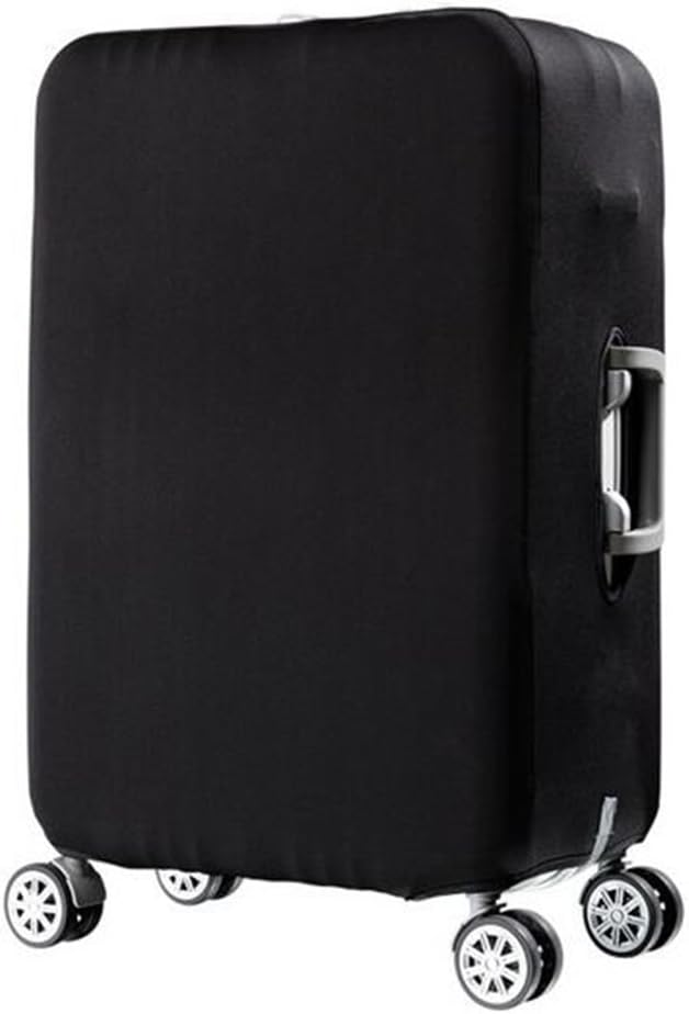Windwelle Elastic Suitcase Cover Travel Bag Luggage Protection Cover Trolley Case (L: 26-28”, Black)