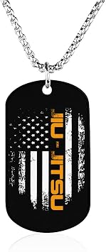 Jiu Jitsu USA Flag Necklace Personalized Picture Pendant Necklace Jewelry for Men Women Gift