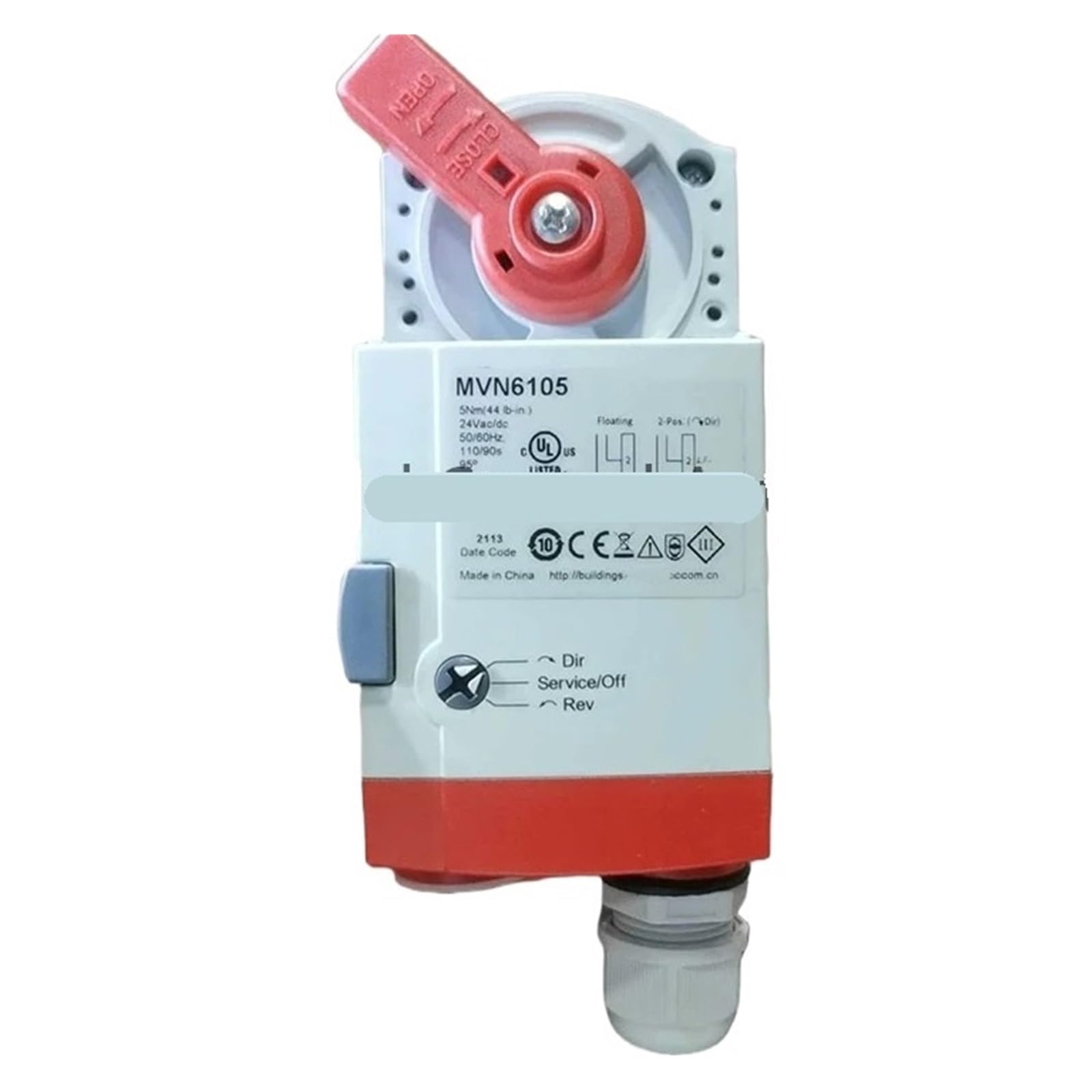 Actionneur interrupteur MVN6105 24V pour vannes DN20 DN25 DN32