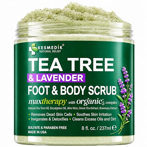 Tea Tree Oil Foot & Body Scrub