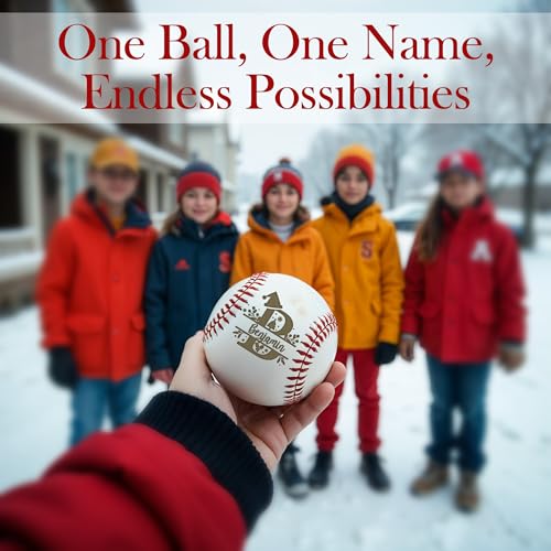 Image of Personalized Baseball Ball with Custom Name, Engraved Ball, Personalized Baseball Gifts for Team, Coach, Player, Senior, Custom Award Trophy, Engraved Gift Thank You Coach