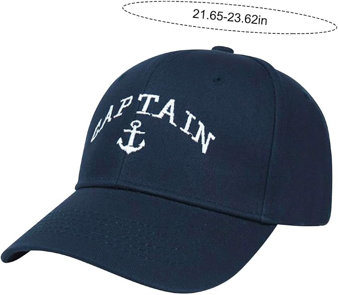 Set 2 gorras bordadas capitán y primer oficial miniatura 2