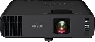 Epson Pro EX11000 Full HD 1080p Wireless Laser Projector - 4600 Lumens, 3-Chip 3LCD, Miracast, 300" Display for Business Meetings