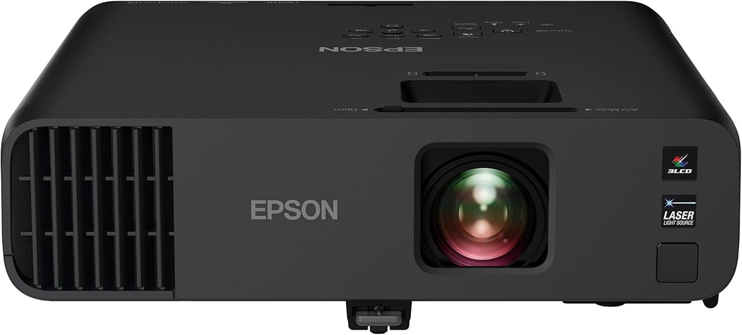 Epson Pro EX11000 3-Chip 3LCD Full HD 1080p Wireless Laser Projector, 4,600 Lumens Color/White Brightness, Miracast, 2 HDMI Ports, USB Power for Streaming, Built-in 16W Speaker
