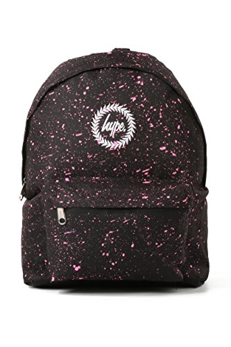 HYPE Sac à dos – moucheté, uni, à motifs – Couleurs variées - - Noir/rose, Taille unique
