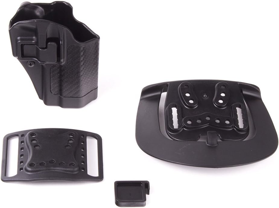 BLACKHAWK Serpa CQC Carbon Fiber Appliqué Finish Concealment Holster, Size 05, Right Hand, (Sig 228/229/250DC w or w/o rail)