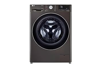 LG 11 Kg / 7.0 Kg Wi-Fi Inverter AI Direct-Drive Fully Automatic Front Load Washer-Dryer (FHD1107STB, Steam+, In-built Heater, 6 Motion DD, Black Steel)
