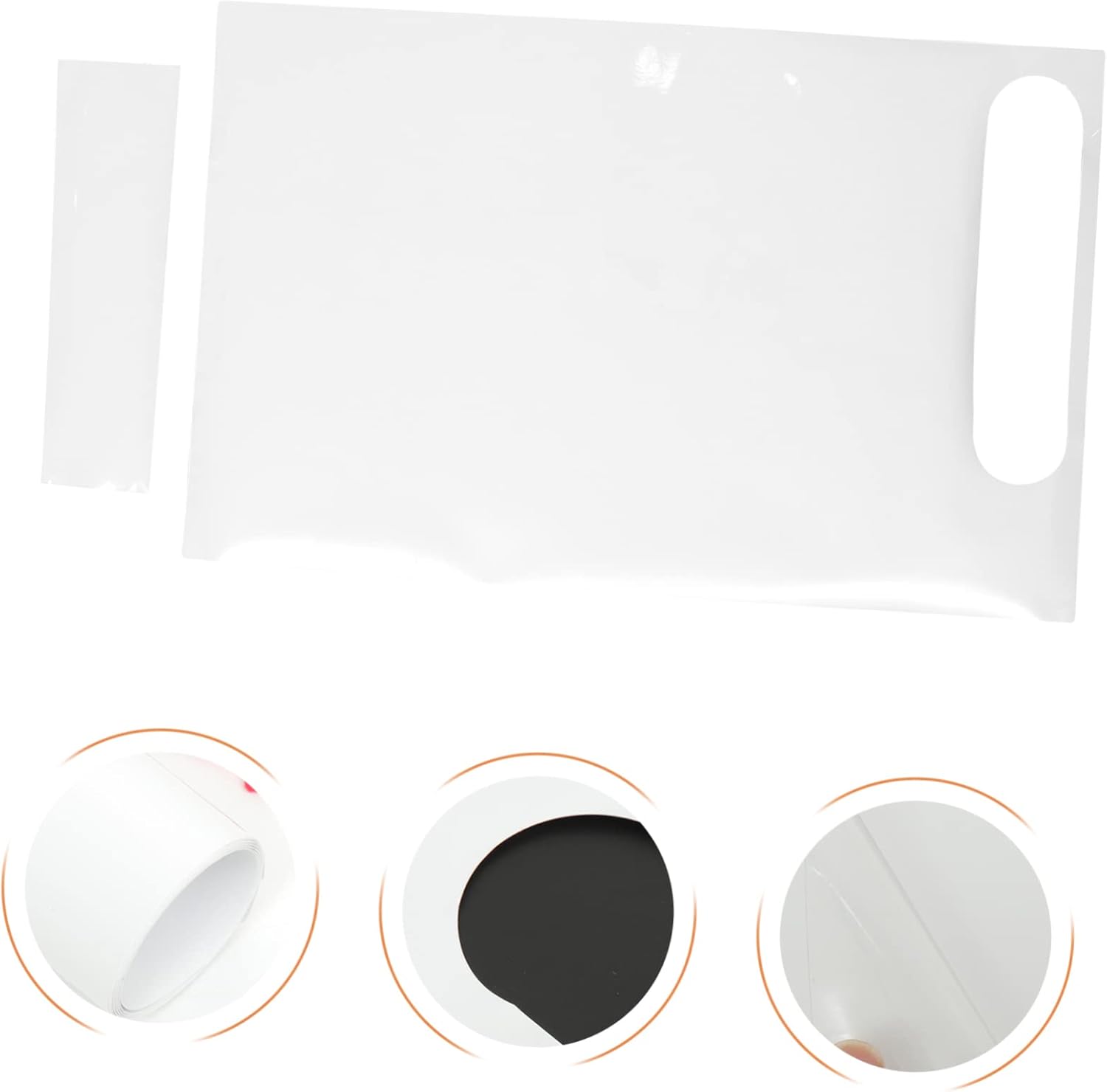 2pcs Pet Door Scratch Sticker Self-Adhesive Door Protector Pet Supplies