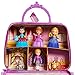 Sofia the First Castle Carry Case and Accessories, 3-inch Figures, Kids Toys for Ages 3 Up, Amazon Exclusive by Just Play