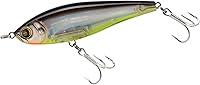 Vista 15 de YO-Zuri Señuelo de Saltwater 3D Inshore Twitch Bait (SS) 130mm Color: Peanut Bunker Sardina