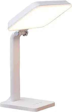 15 Best Sad Lamps for Winter Blues: Illuminate Your Mood With Light Therapy 5 Theralite Aura Bright 10000 Lux Therapy Lamp, Sun Lamp for Light Box Therapy to Fight Low Energy with Adjustable Brightness 4 Light Settings for Sunlight Deprivation for Home and Office Use, White