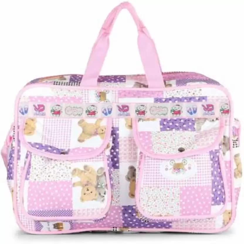 Baby Diaper Bag for Mother Travelling and handle and More Space to Carry Diaper Bag-image-44