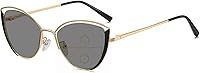 Vista 1 de Transición Fotocrómica ojo de gato progresivo multifocal gafas de lectura para mujeres lupa presbicia gafas de sol lectores