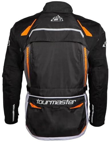 Tourmaster Highlander Jacket - Waterproof, Abrasion-Resistant, And Thermally Insulated, With Ce Level-2 Safe-Tech Armor And Multiple Pockets For Adventure Touring And Motorcycling #TOP2