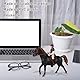 PLNVNVP Realistische Pferdefiguren,Horse-Club Figuren mit Pferd Horse-Clubs Spielset Pferd Cake Topper Tier Tortendeko Emulationelles Lernspielzeug Modell für Jungen und Mädchen Kuchen Dekorationen