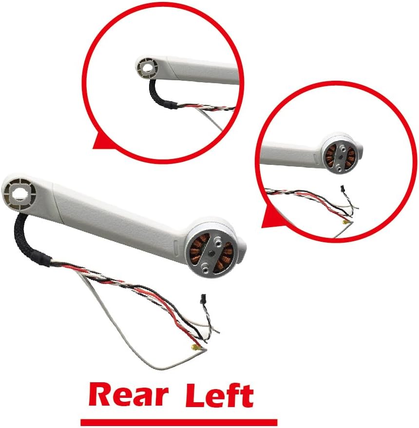 Original Rear Left Motor Arm for DJI Mini 4 Pro Accessories Arm with Motor for Mini 4 Pro Drone Replacement Repair Spare Parts - New