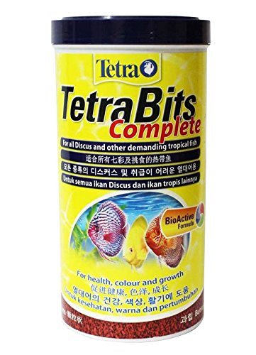 Jainsons Pet Products TetraBits Complete Fish Food for Discus and Tropical Fish Arowanas and Flowerhorns 300gm/1000ml