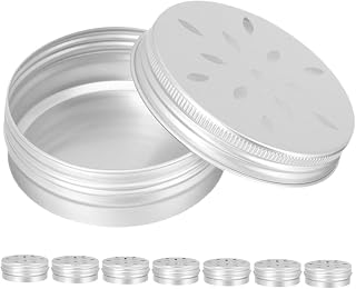 Levemolo 8pcs Aluminum Dog Scent Training Kit for Nose Work and Detection Scent Work Containers for Working Dogs and Puppies for Search and Detection Training