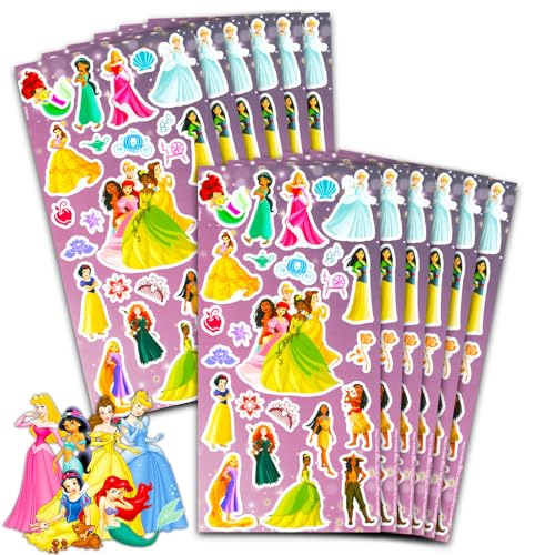 Autocollants princesse Disney pour garçons et filles : kit anniversaire