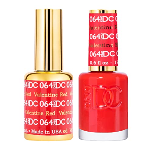 DND DC Gel Polish Set Red Collection