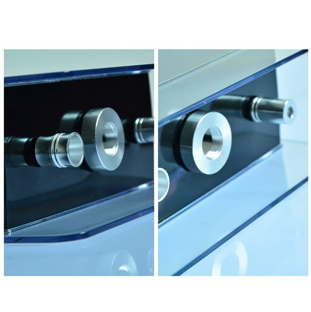 Juego de Cachimba de Manguera Única, con 1 Juego de Tubo de Manguera Shisha con Rejilla de Carbón Y Clip de Carbono Sin Kit de Florero de Vidrio de Nicotina Shisha