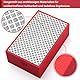 Glas Schleifen x4 Stück Fliesen Schleifen 60/100/200/400 Diamant Schleifpad Fliesen Schleifscheibe - Glas Polieren, Holz Schleifen Harz Schleifblock für Steine Glasschleifmaschine Schleifpad Beton