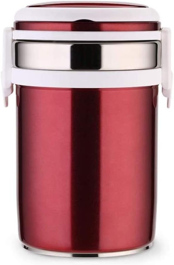 Thermal Stainless SteelMouth Insulated Container with Lid Keeps Food Hot or Cold for Hours Leak Proof Portable Jar