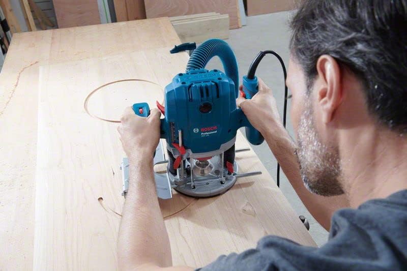 Bosch Professional GOF 130 Freze Makinesi (1.300 W, Uç girişi: 6-8 mm, 11.000-28.000 dev/dak) - Görsel 5