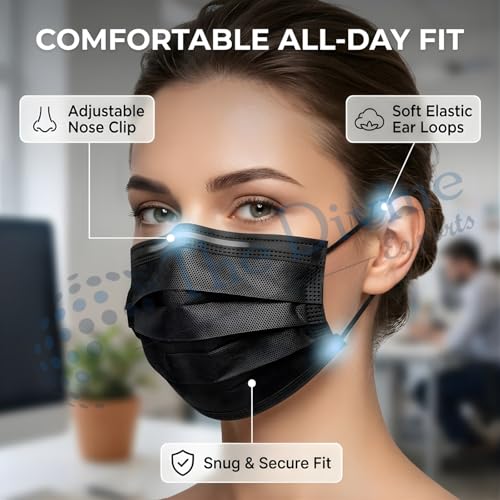 Image of Surgical Mask for Men & Women | Certified by ISO & CE to Protect Mouth Droplets, Dust and Pollution Combo