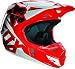 2016 Fox Racing Youth V1 Race Helmet (YL, Red)