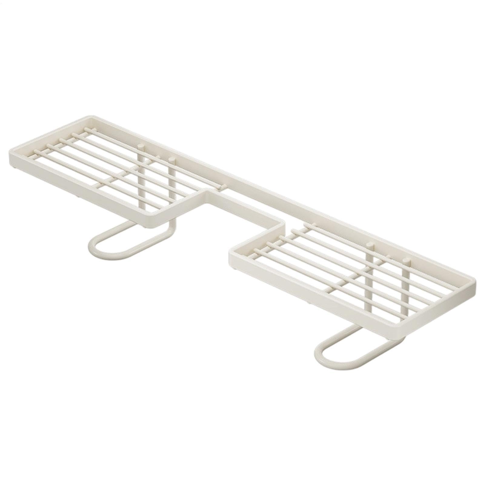 Soporte De Almacenamiento Grifo - Estante Sobre Fregadero De Acero Al Carbono Sin Taladro | Estante Para Fregadero De Cocina Sobre Grifo | Para Armarios, Inodoro, , Hogar, Baño, Ducha, Apartamento y B