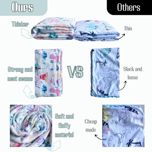 Image of Mink Baby Boys Blanket Deer Mallard Duck Hunter, Crawl Walk Hunt Wild Animal Hunting Lake Soft Double Layer Dotted Backing Receiving Blankets, Newborn Infant Toddler Nursery Crib Bedding 30x40