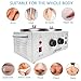 Professional Waxing Kit Wax Warmer Double Pot Wax Heater Machine for Hair Removal, Large Waxing Pot for Spa Salon Beauty Esthetician Home, with Adjustable Temperature Set, 50 Stick & 20 Collar(White)