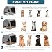 Petsfit Hundebox faltbar für große Hunde, Hundebox für Zuhause Hundeschlafbox Transportbox Hund haltbar gemütlich Zimmerkennel Hund mit Anti-offener Reißverschluss und Plüschkissen, L, Hellgrau