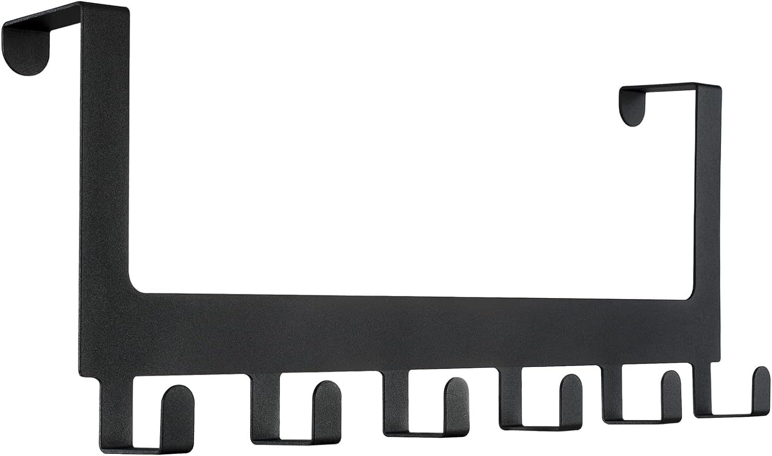 Over The Door Hooks, Towel Rack for Bathroom Towel Holder for Hanging Heavy Duty, Wall Mount Towel Hanger with 6 Hooks for Bedroom Bathroom Kitchen Towels, Bag, Coats, Hats