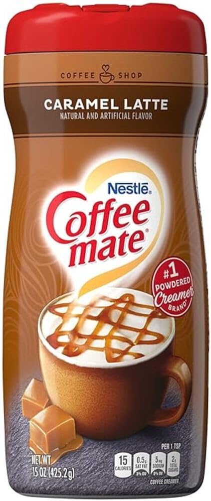 Nestle Coffee Mate Caramel Latte 425.2g (Pack of 3)