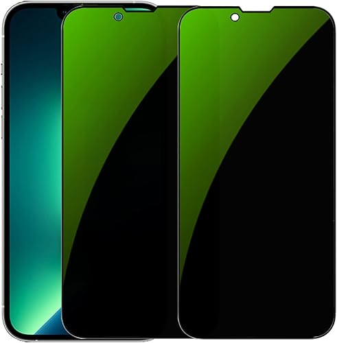 Miniatura 8 de Protector de pantalla de vidrio templado antiazul, 2 unidades, anti-azul, protector de pantalla antiespía, para iPhone 14 Plus/iPhone 13 Pro Max,