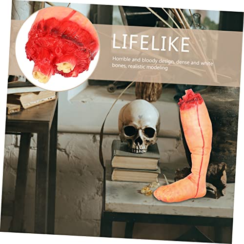 Jambe coupée réaliste pour éviter les décorations d'Halloween ennuyeuses - 2