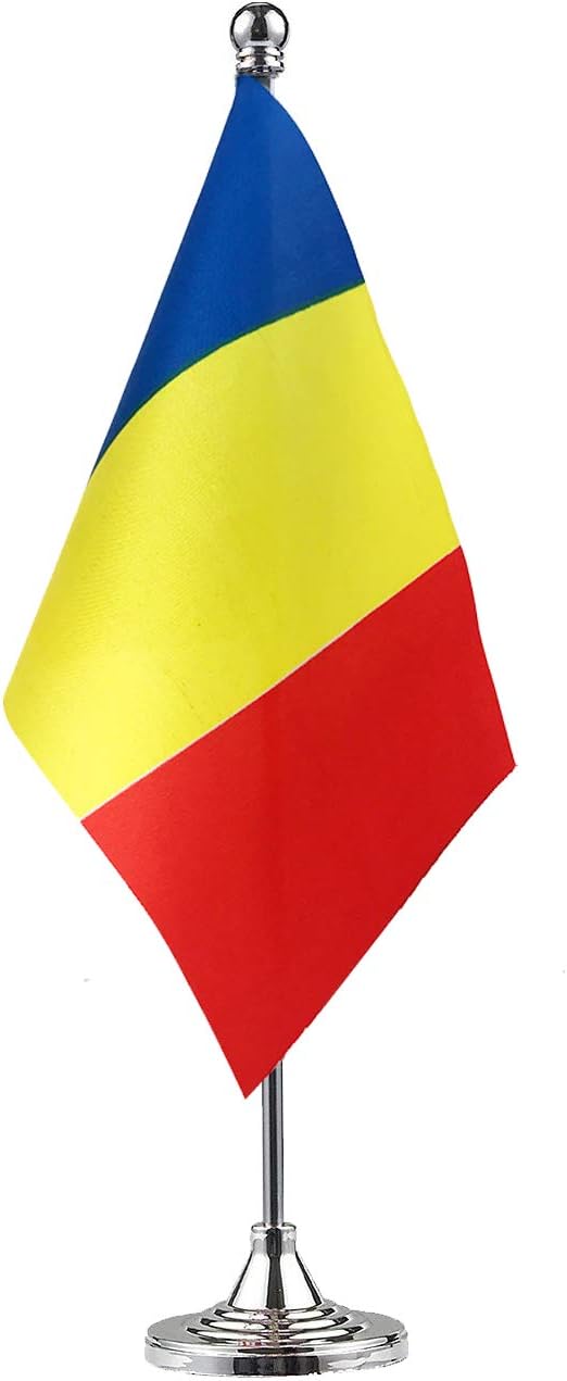 Romania Flag Romanian Flag Table Flag,Desk Flag,Office Flag,International World Country Flags Banners,Festival Events Celebration,Office decoration,Desk,home decoration