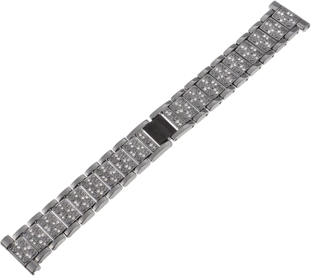 Rhinestone Watch Band Replacement Strap for Wristband Accessories Stylish Dress Up Strap Compatible for