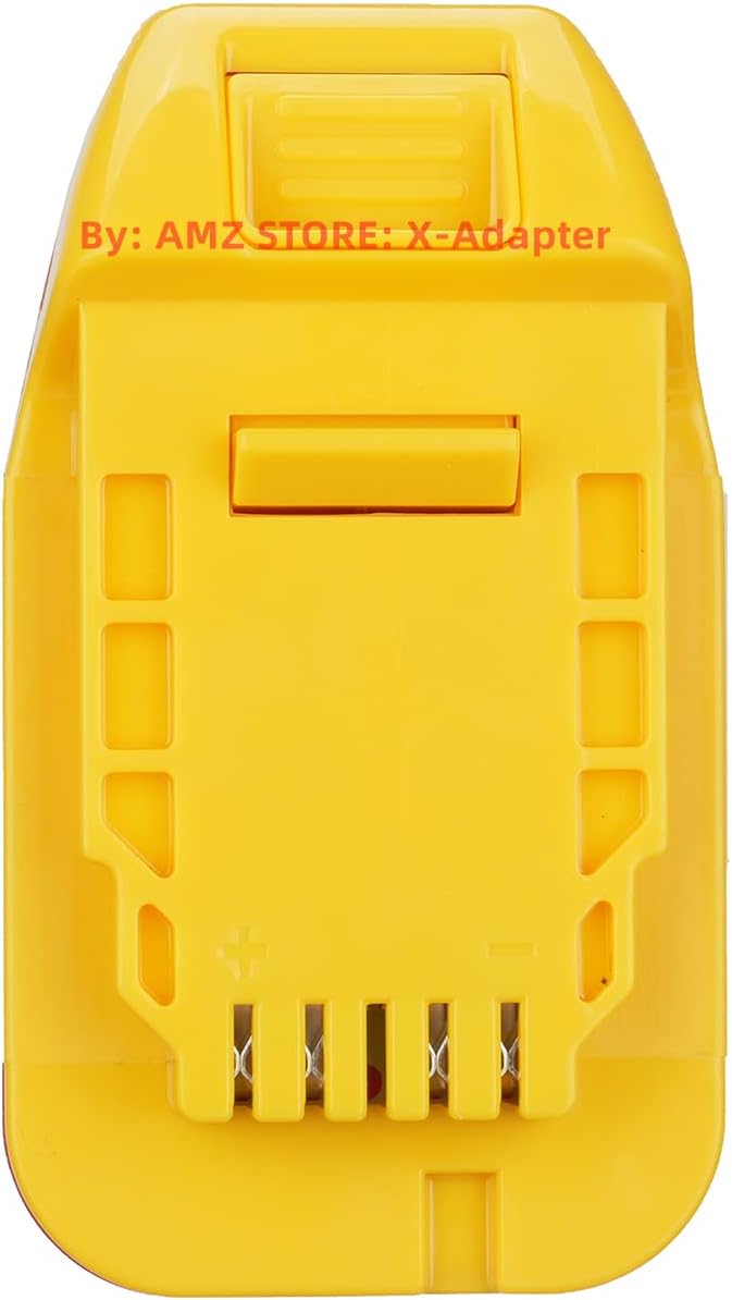 1 Adapter Upgrade for DeWalt 20v MAX XR Tools - Compatible with Porter Cable 20v MAX (Not Older 18v) Li-ion Battery or Compatible with Black and Decker 20v MAX (Not Older 18v) Battery - Adapter Only