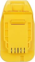Vista 4 de 1 Adapter Upgrade for DeWalt 20v MAX XR Tools - Compatible with Porter Cable 20v MAX (Not Older 18v) Li-ion Battery or Compatible with Black and
